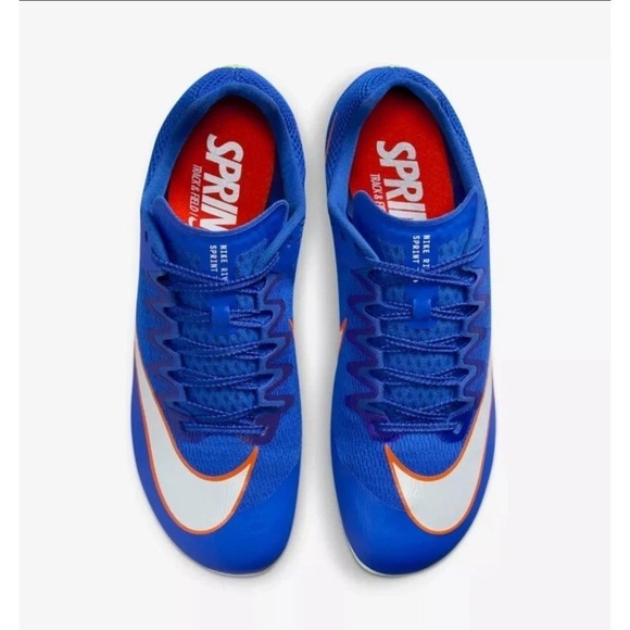 Nike Zoom Rival Track Spikes Racer Blue Men's Size 10 DC8753-401 - Picture 3 of 7